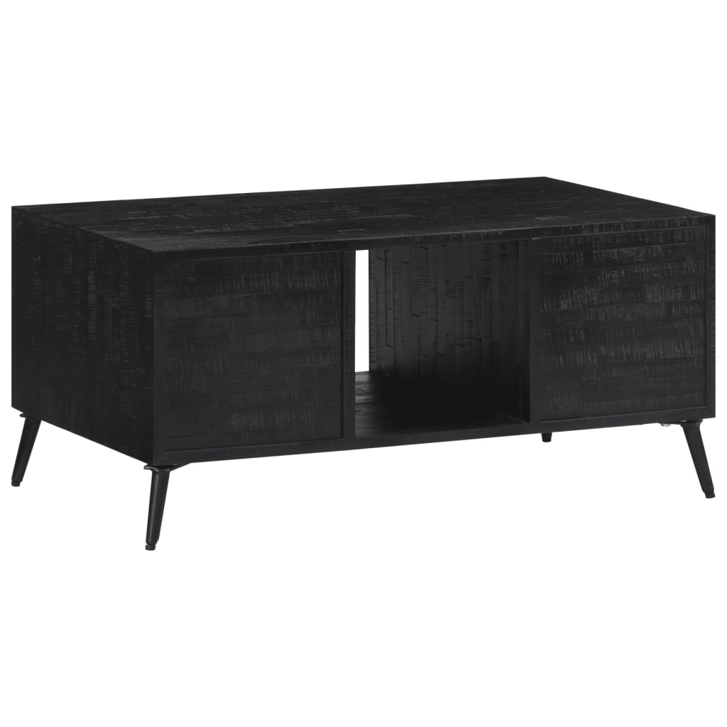 Sofabord 90x50x41 cm massivt genbrugsteak - number 5.