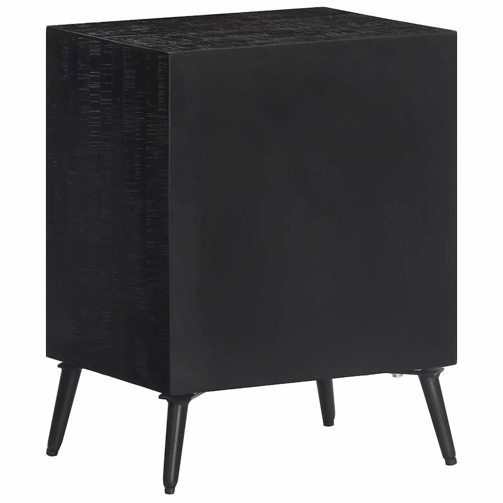 Noćni ormarić 40x30x50 cm puno tikovino drvo - number 6.