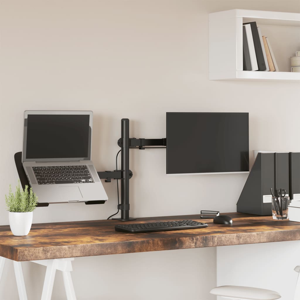 Stalak za monitor vesa 75/100 mm čelik crn - number 1.