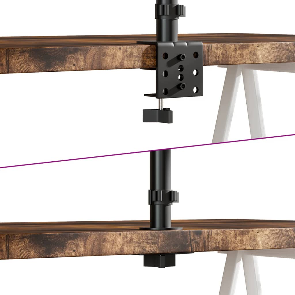 Stalak za monitor vesa 75/100 mm čelik crn - number 7.