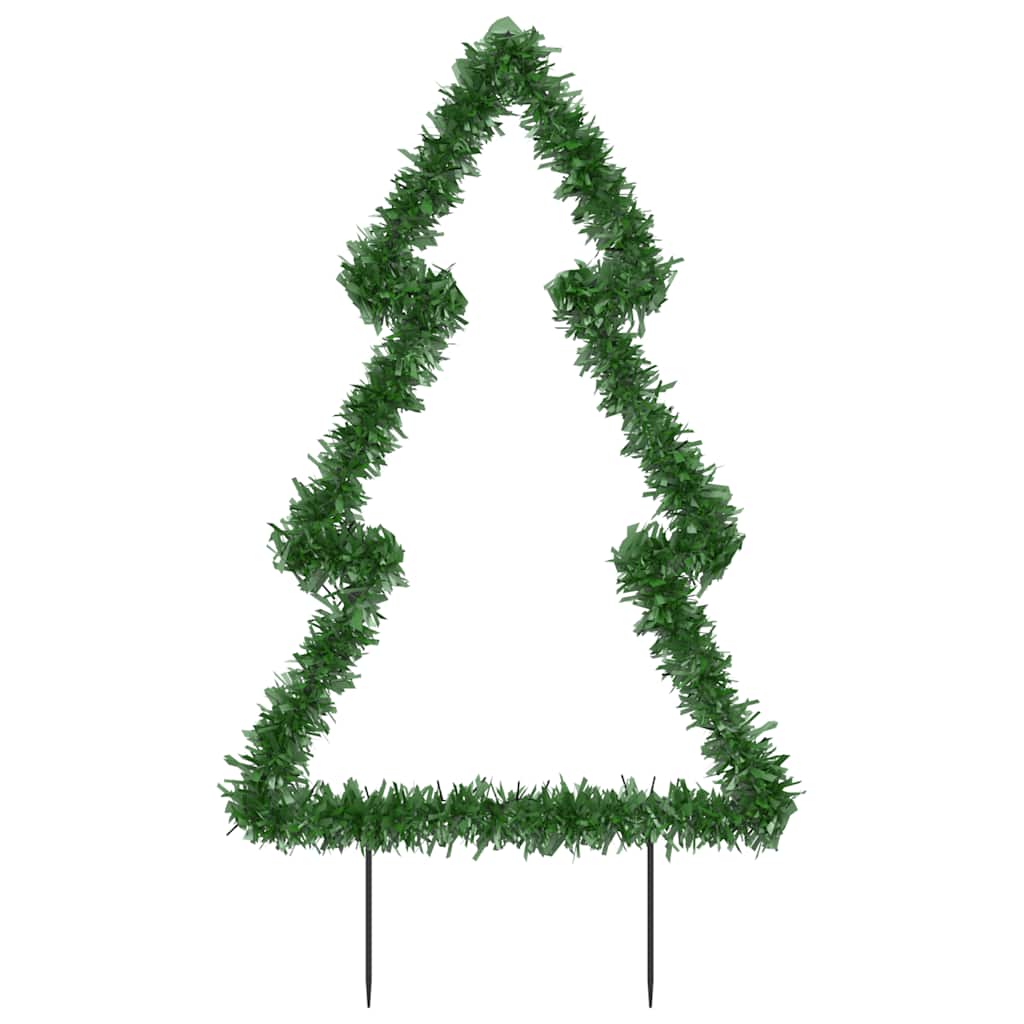 Christmas decoration with earth spike christmas tree figure 115 leds 90 cm - number 5.
