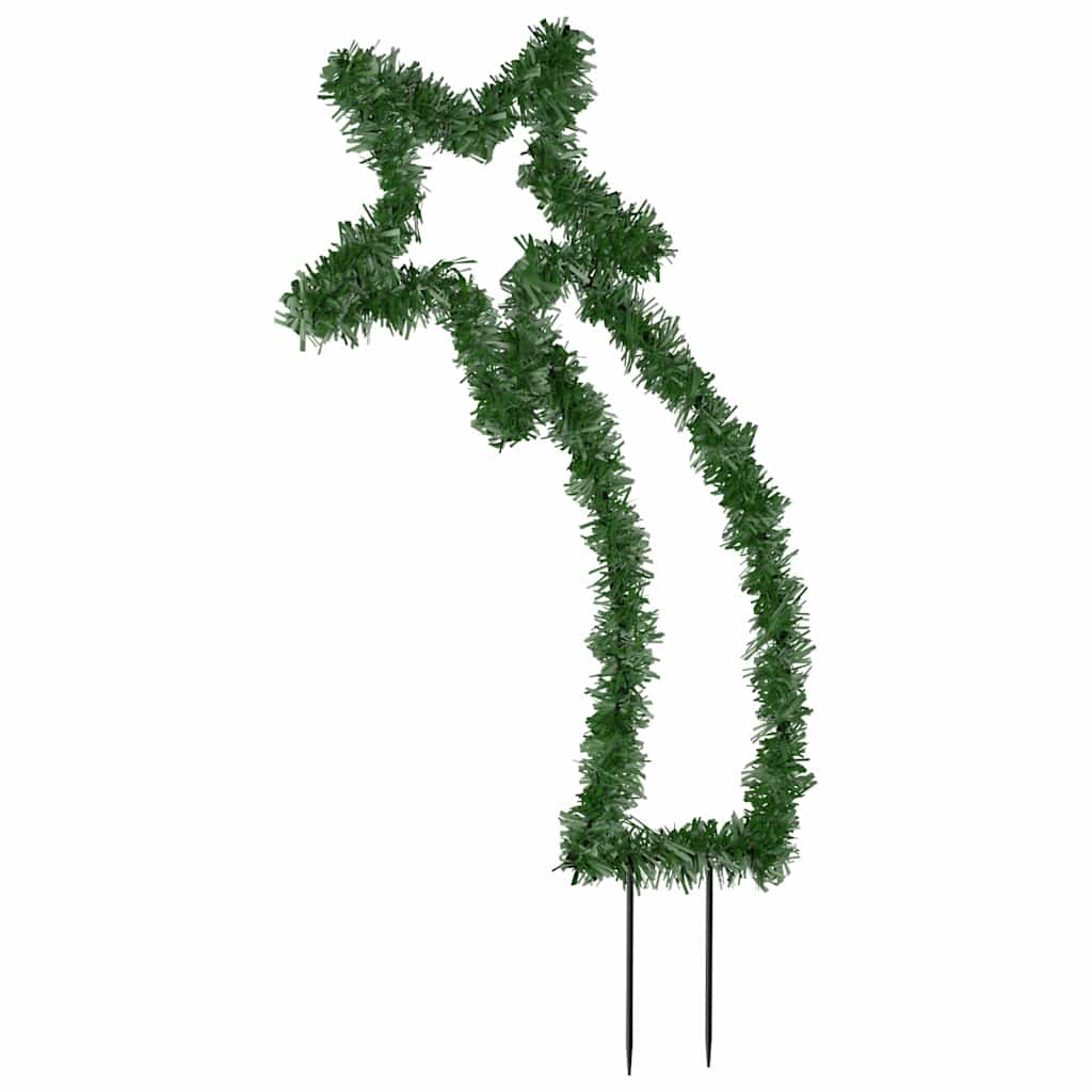 Étoile filante avec lance terrestre 115 leds 89 cm - number 4.