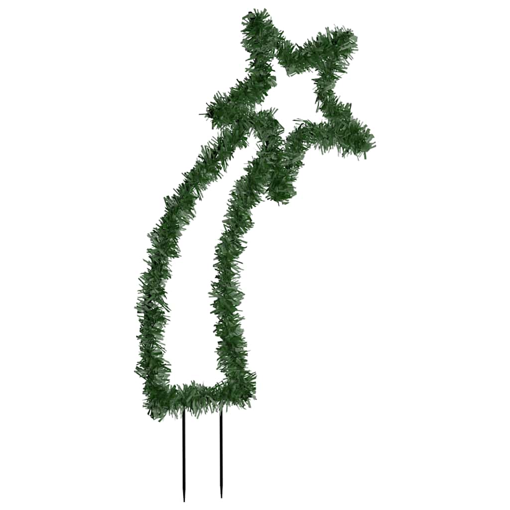 Étoile filante avec lance terrestre 115 leds 89 cm - number 7.