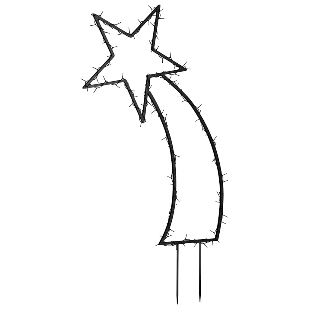 Shooting star with earth spear 115 leds 89 cm - number 4.