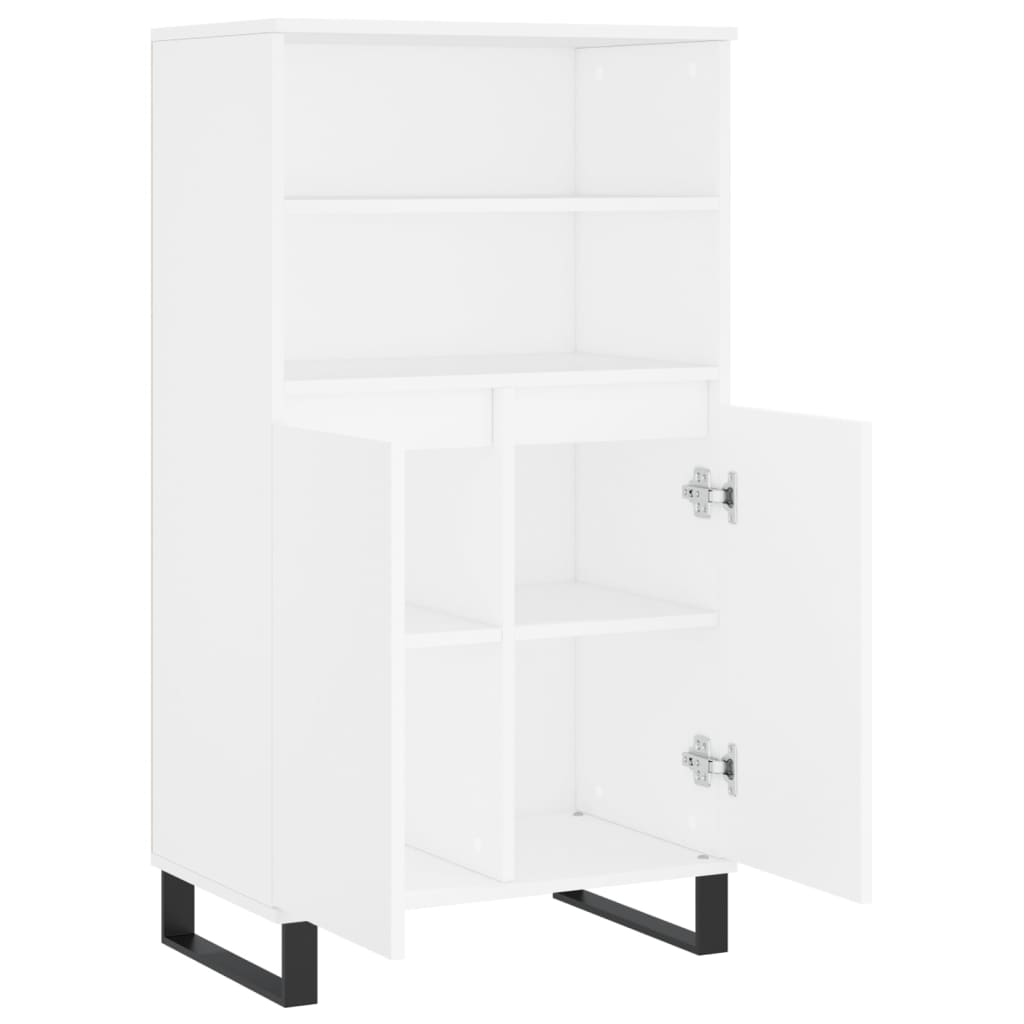 Ormarić 60x36x110 cm obrađeno drvo - bijeli, 1 - number 5.