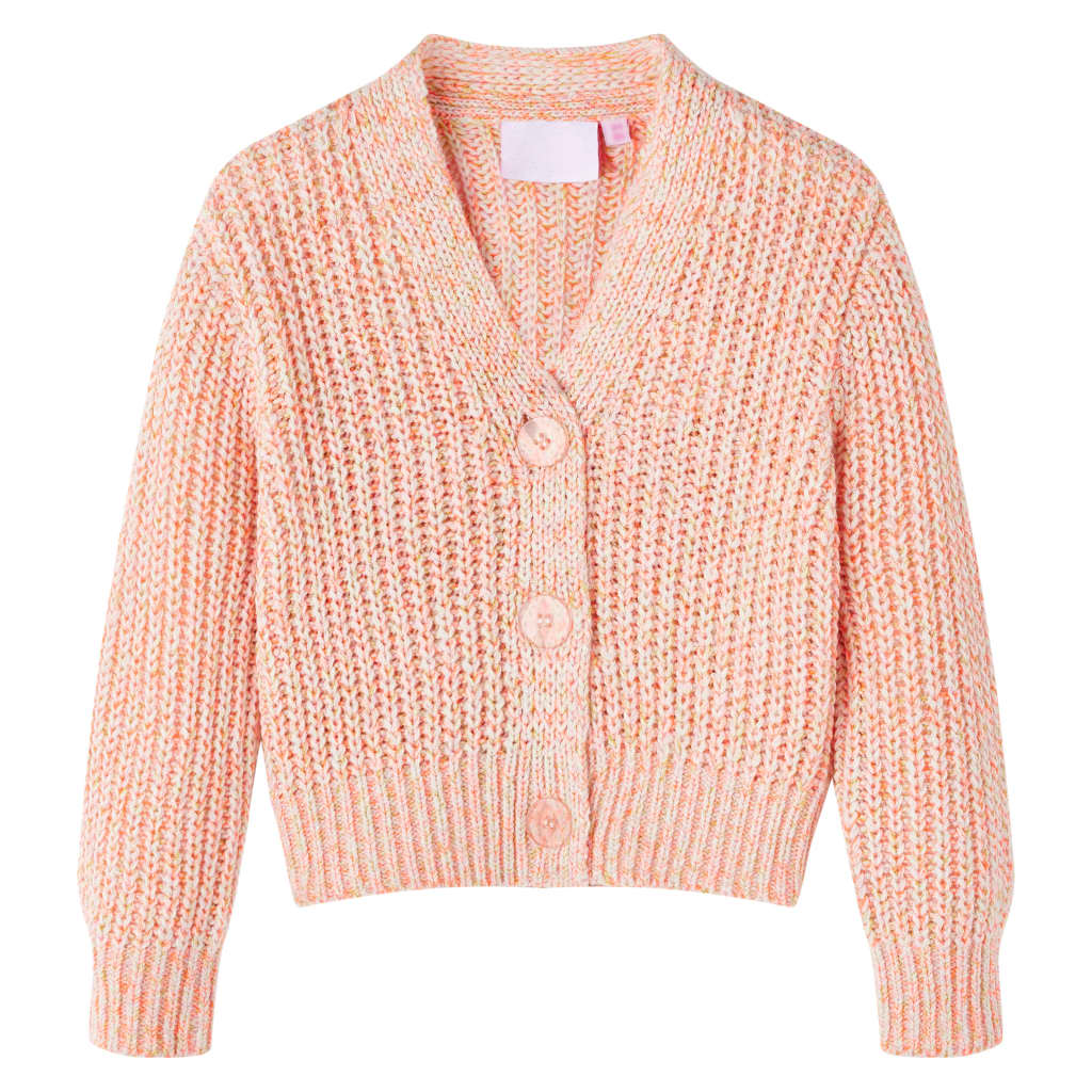 Cardigan tricoté pour enfant taille 92 rose - 92 (1 5-2 ans) - number 1.