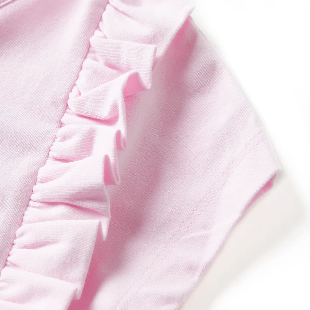 Robe pour enfant taille 92 à volants rose - 92 (1 5-2 ans) - number 4.