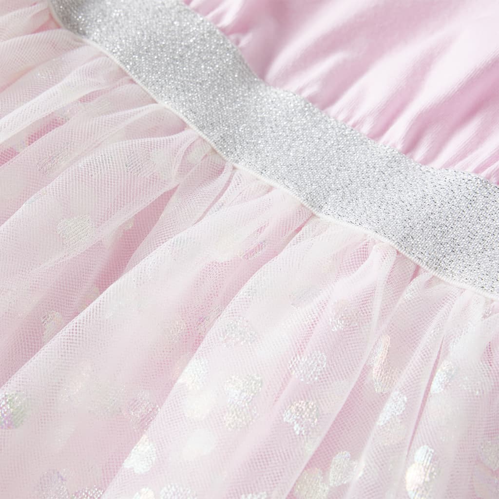 Robe pour enfant taille 92 à volants rose - 92 (1 5-2 ans) - number 6.
