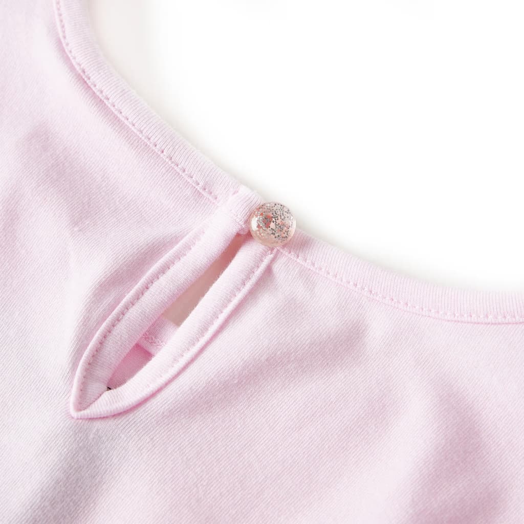 Robe pour enfant taille 92 à volants rose - 92 (1 5-2 ans) - number 5.