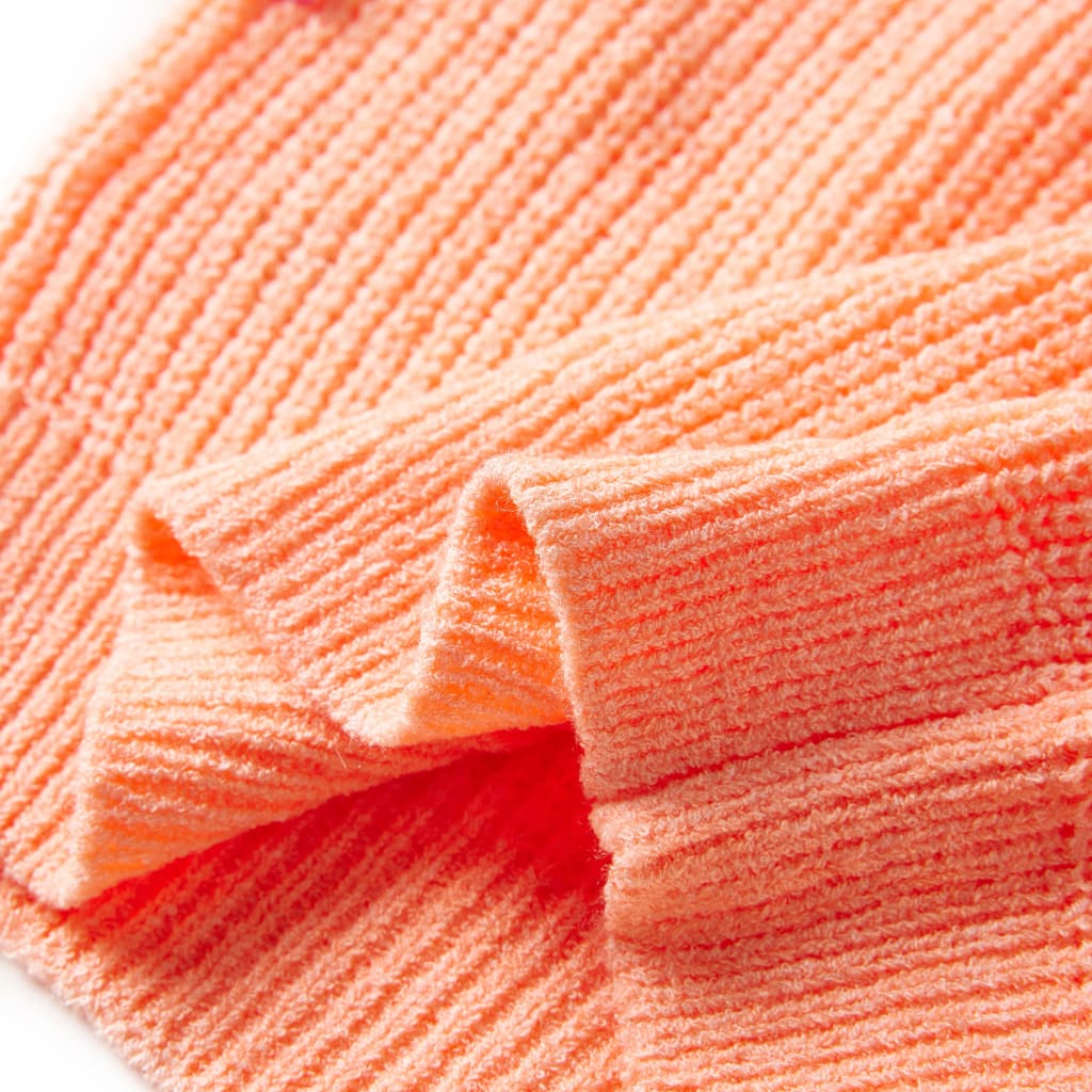 Pull en tricot pour enfant taille 92 saumon - orange, 116 (5-6 ans) - number 6.