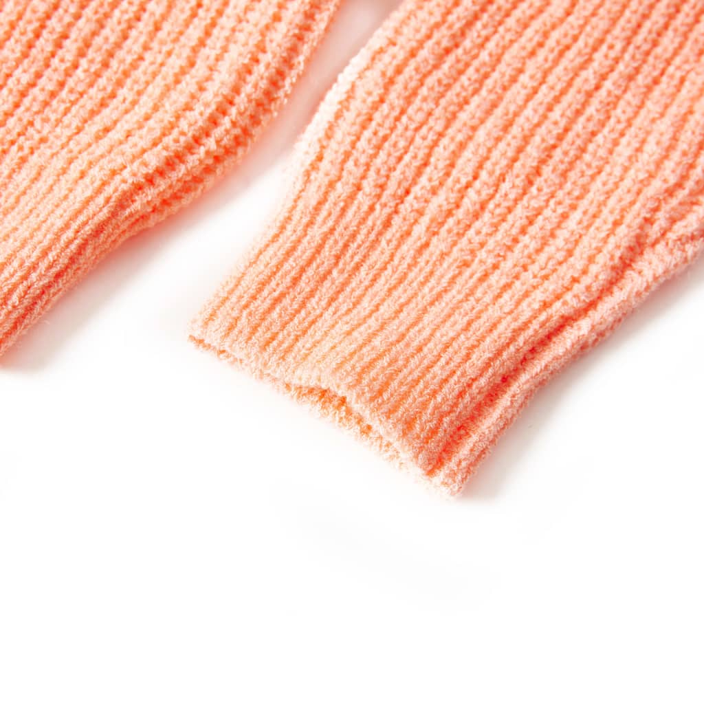 Pull en tricot pour enfant taille 92 saumon - orange, 116 (5-6 ans) - number 5.