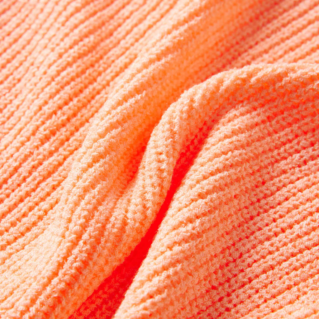 Pull en tricot pour enfant taille 92 saumon - orange, 116 (5-6 ans) - number 7.