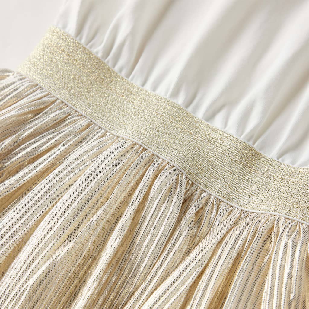 Robe manches courtes pour enfant taille 92 écru - 92 (1 5-2 ans) - number 5.