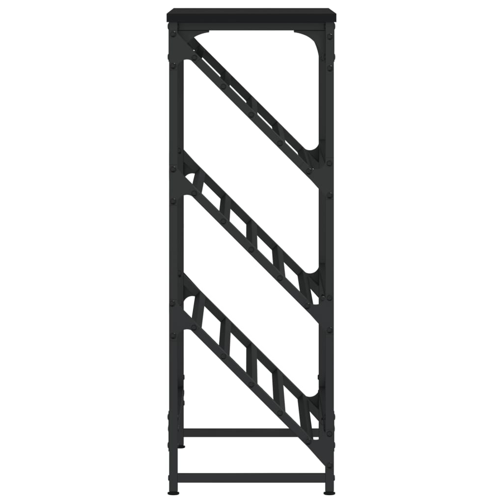 Stalak za cipele 60x30x85 cm konstruirano drvo - crno, 1,85 cm, 60 cm - number 5.