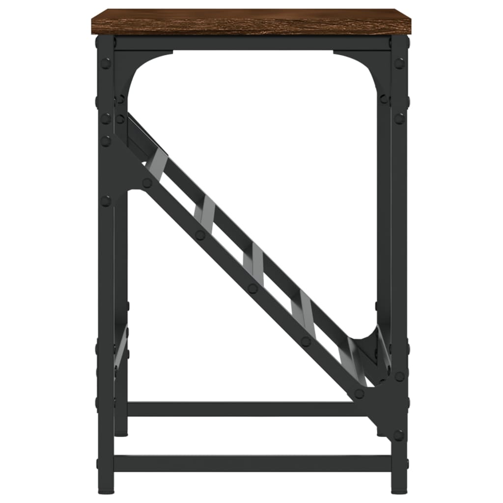 Skoreol 60x30x45 cm konstrueret træ brun egetræsfarve - brun eg, 1, 45 cm, 60 cm - number 5.