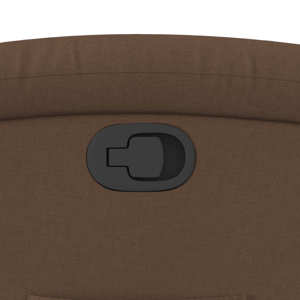 Lænestol stof - brun, 1, manuel tilbagelæningsfunktion, nej - number 8.