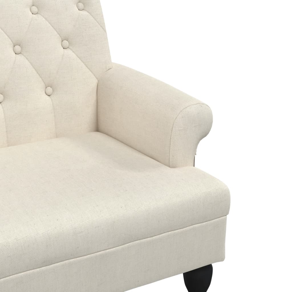 Klupa s naslonom 120x62x75,5 cm lan - number 6.