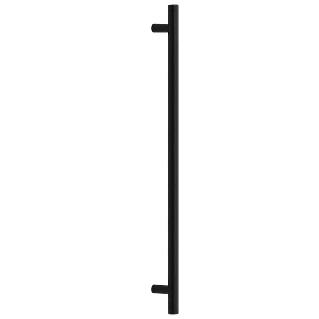 Ručka za ormarić kom. nehrđajući čelik - crni, 480 mm, 5 - number 6.
