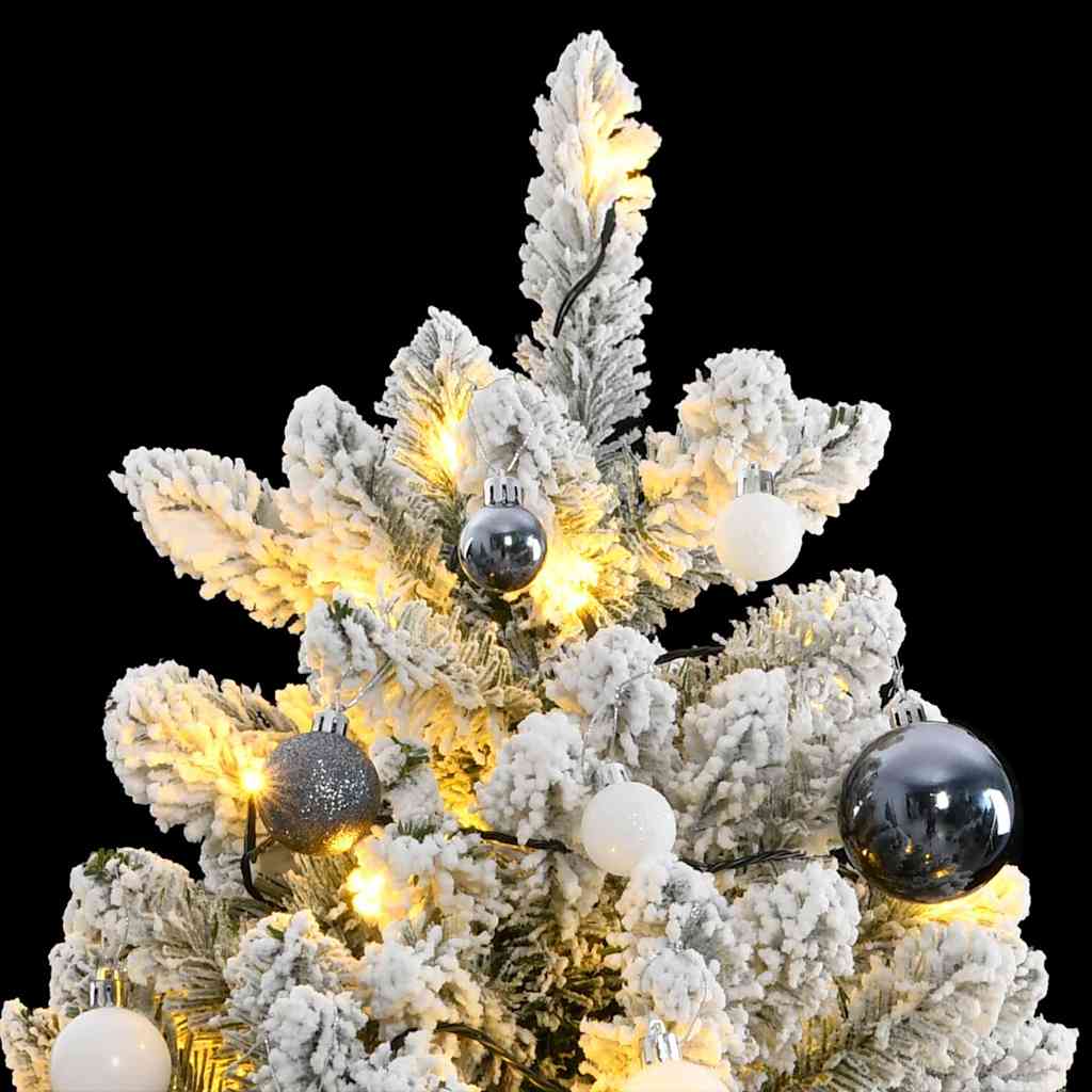 Artificial christmas tree 300 leds and ball set hinged - number 2.