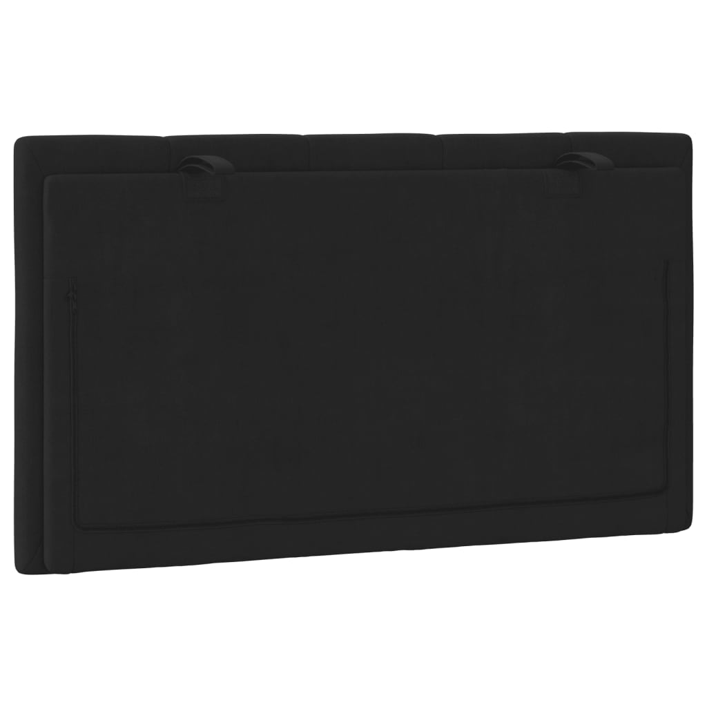Gavlpude velour - sort, 90 cm, 1 - number 7.