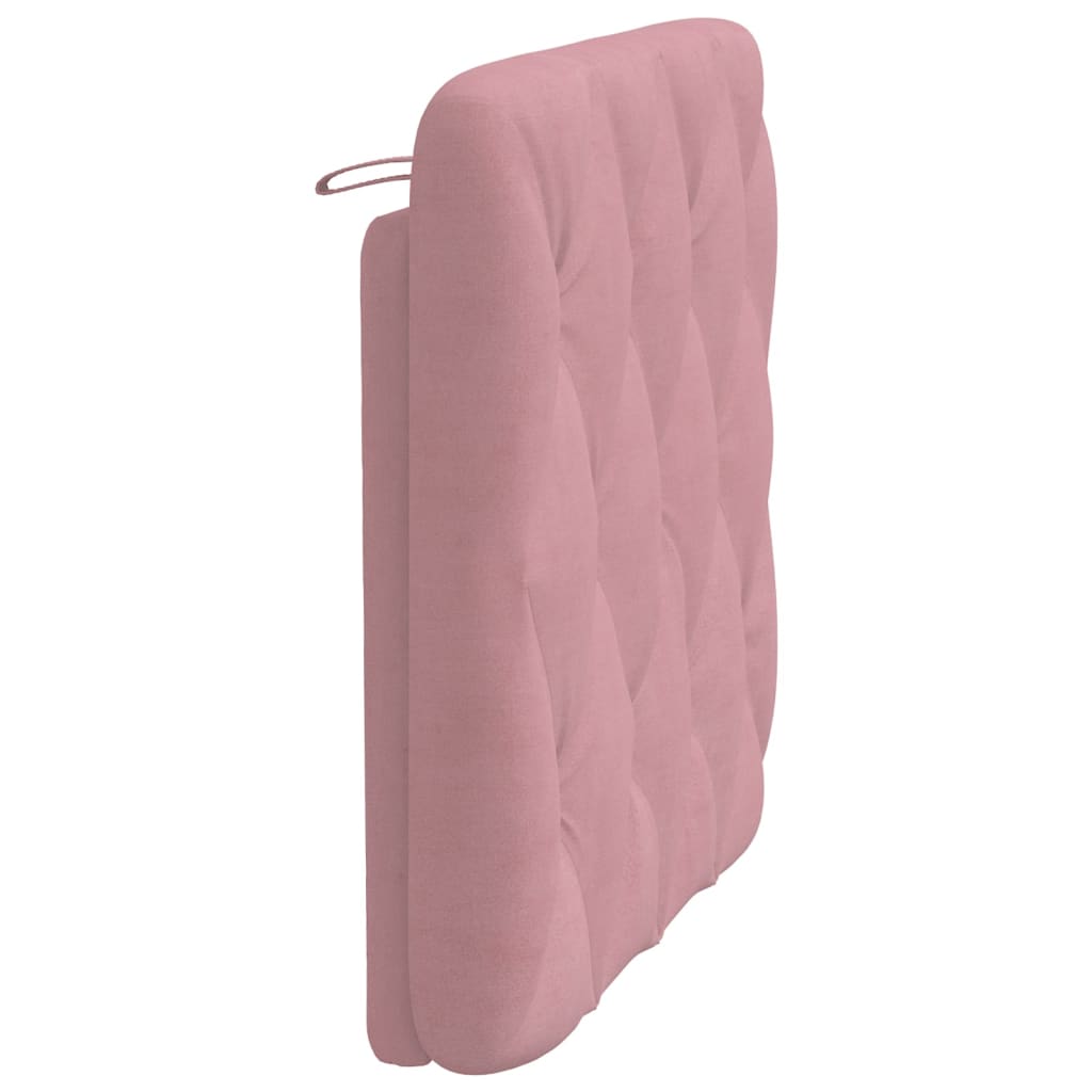 Gavlpude velour pink - lyserød, 90 cm, 1 - number 6.