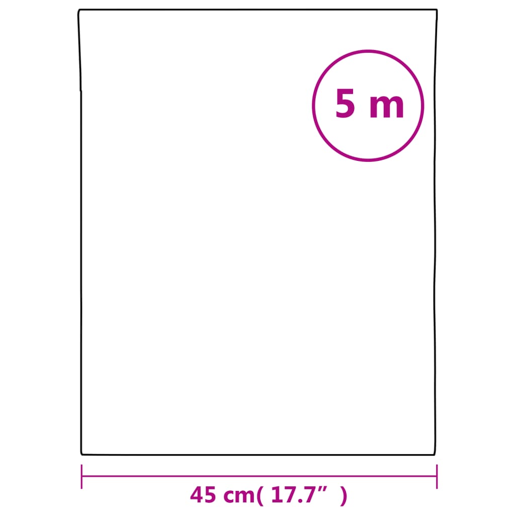 Film de fenêtre pvc mat - blanc, 0,45 x 5 m, 1 - number 9.
