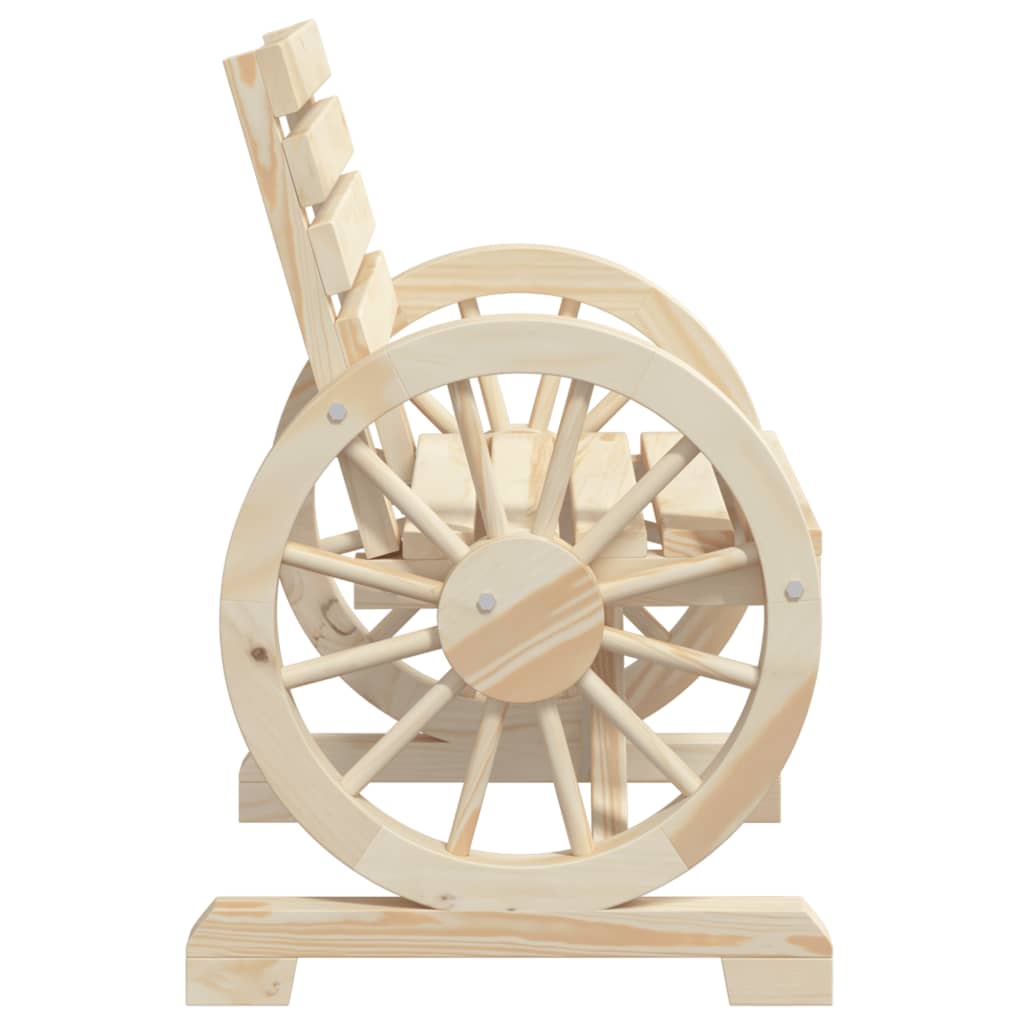 Krzesła ogrodowe komputery. 58x58x78,5 cm solidne drzewo jodła - brązowe, 2, krzesło - number 6.