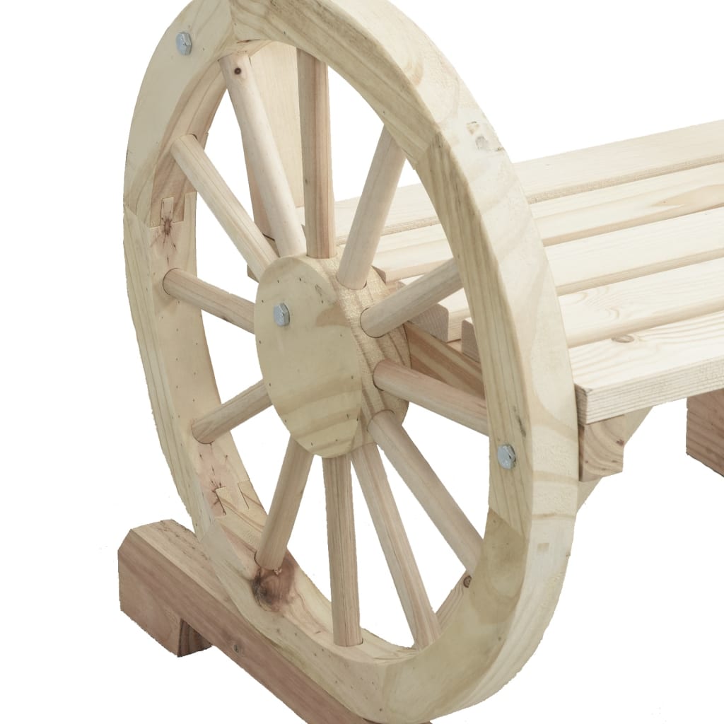 Havestol 58x58x78,5 cm massivt grantræ - brun, 1, stol - number 8.