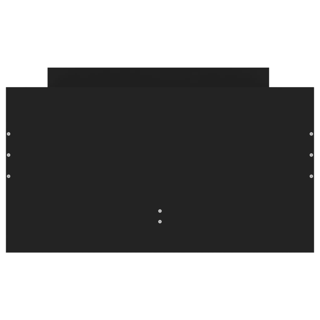 Sängram med lådor - svart, 90 x 200 cm - number 7.