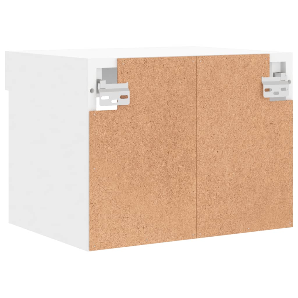 Nattbord med led-lys veggmontert - hvit, 1000 x 1,40 cm - number 9.