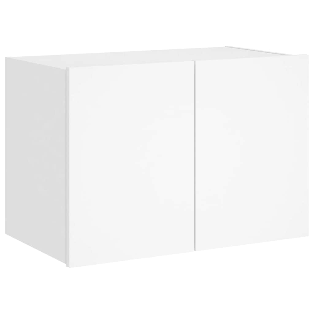 Nástěnný tv stolek s led světlem 60x35x41 - kouřový dub, 60 x 35 x 31 cm, 1 - number 3.