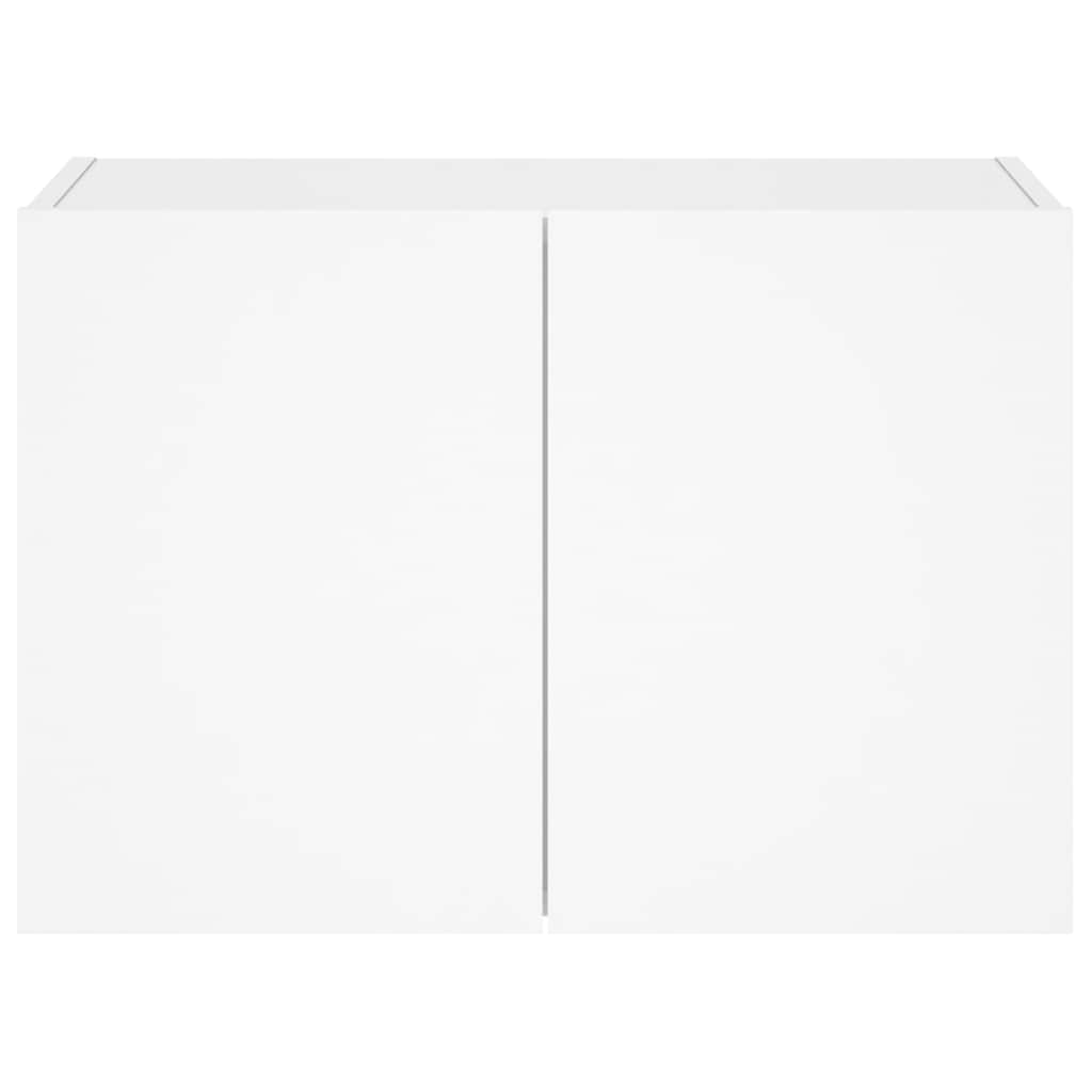 Nástěnný tv stolek s led světlem 60x35x41 - kouřový dub, 60 x 35 x 31 cm, 1 - number 9.