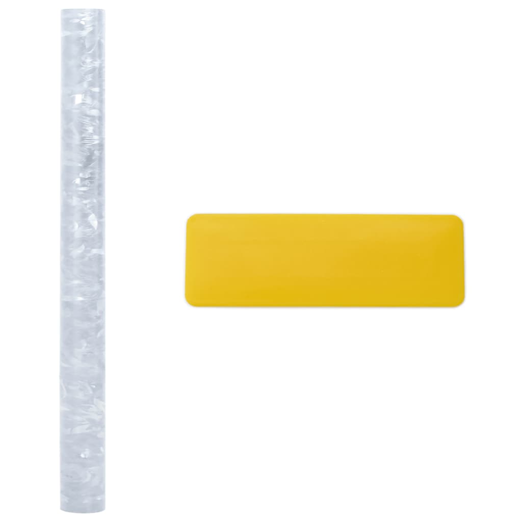 Pcs pcs de fenêtre. modèle floral mating pvc - fleur, 90 x 500 cm, 4 - number 7.