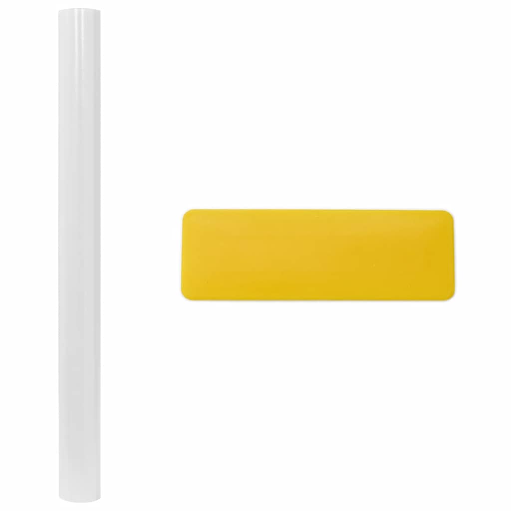 Films pour fenêtres pcs motif store enrouleur pvc givré - rayure, 45 x 500 cm, 4 - number 7.