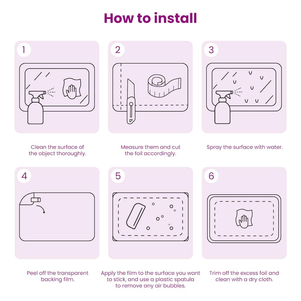 Films pour fenêtres pcs motif store enrouleur pvc givré - rayure, 45 x 500 cm, 4 - number 9.