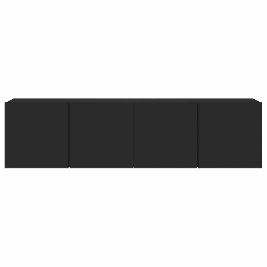 Nástěnné televizní stojany ks. 80x30x41 cm - černá, 2, 80 cm - number 7.