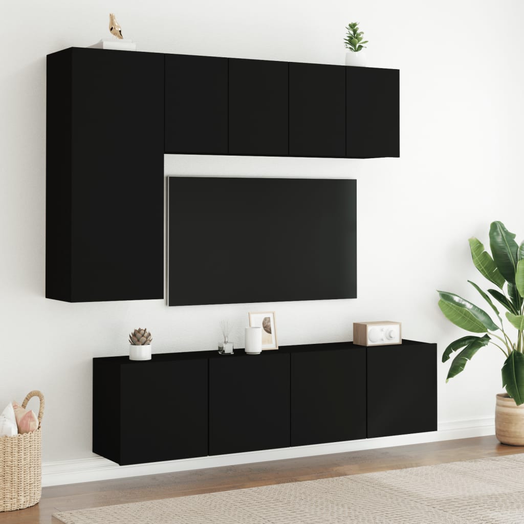 Nástěnný tv stolek 60x30x41 cm - černý, 1, 60 cm - number 11.