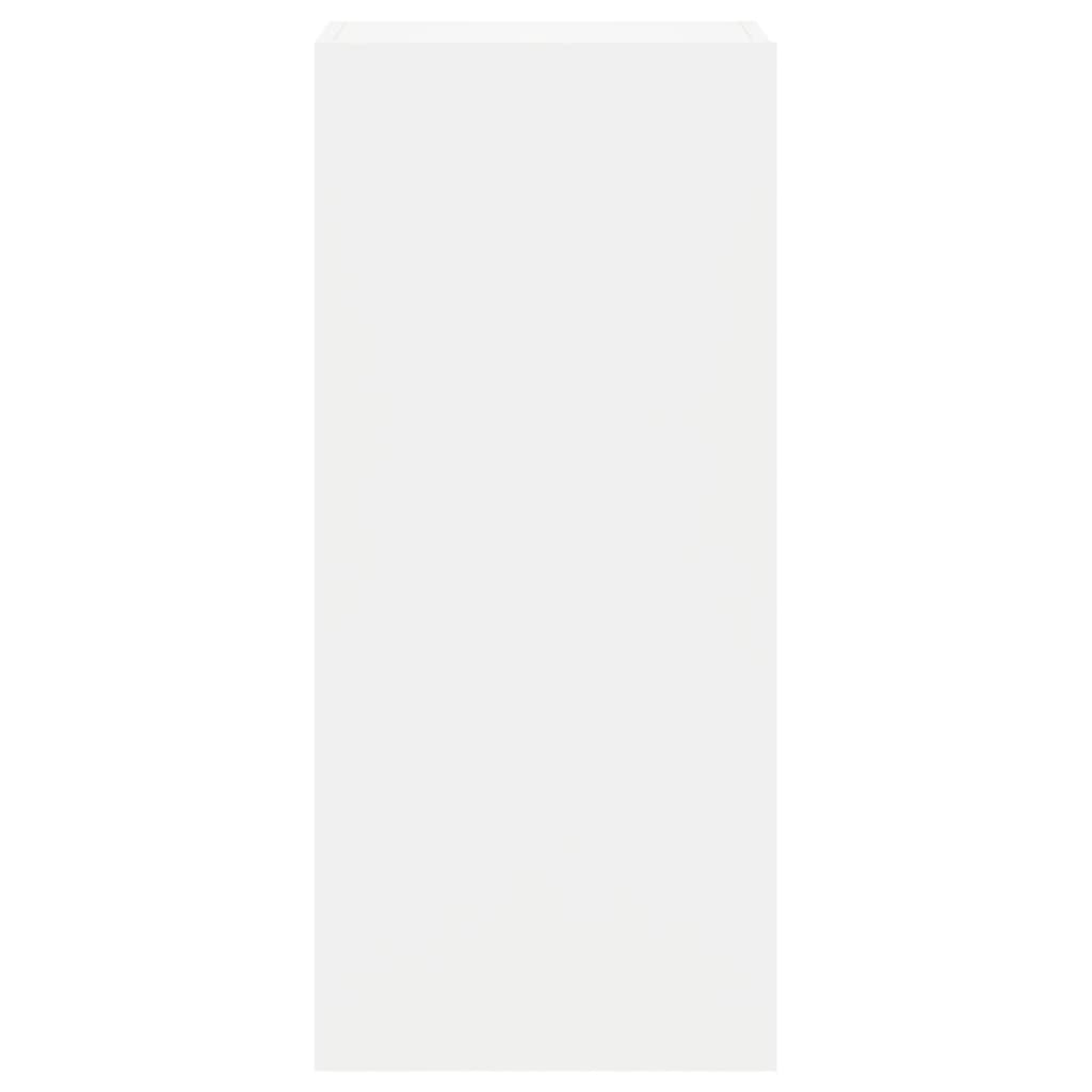 Wall -hung tv table 40.5x30x90 cm constructed wood - white, 1, 90 cm - number 7.