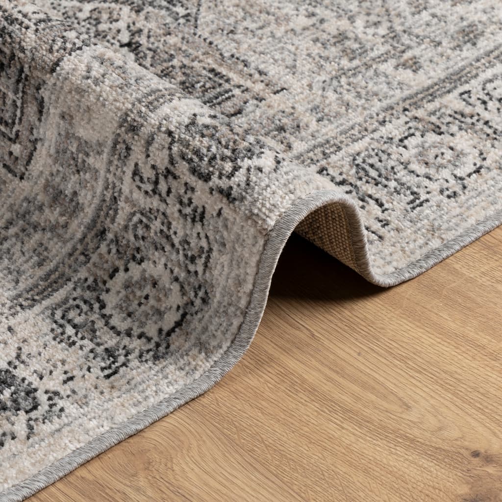 Tapis arbizu design vintage - gris, 80 x 250 cm - number 6.