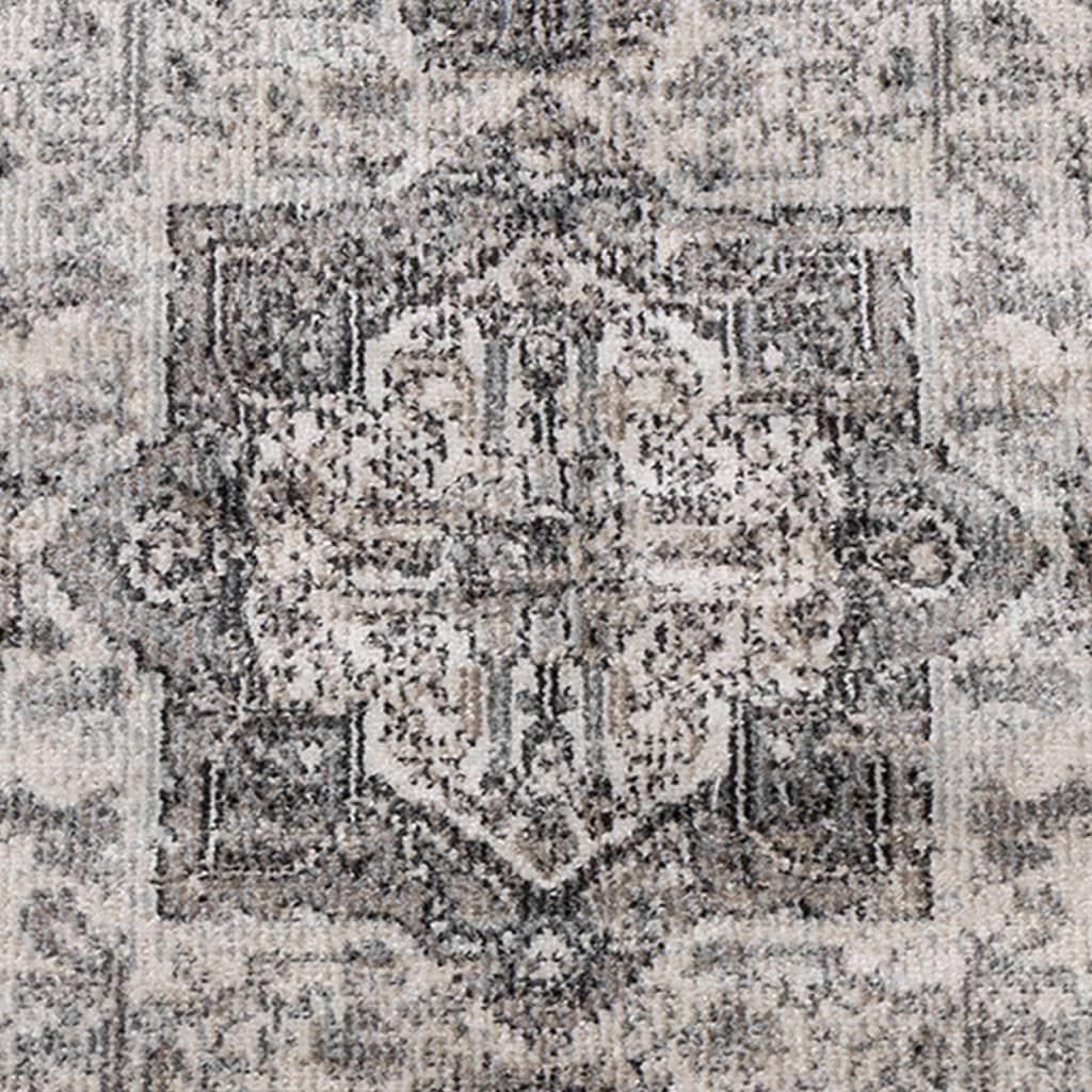 Tapis arbizu design vintage - gris, 80 x 250 cm - number 8.