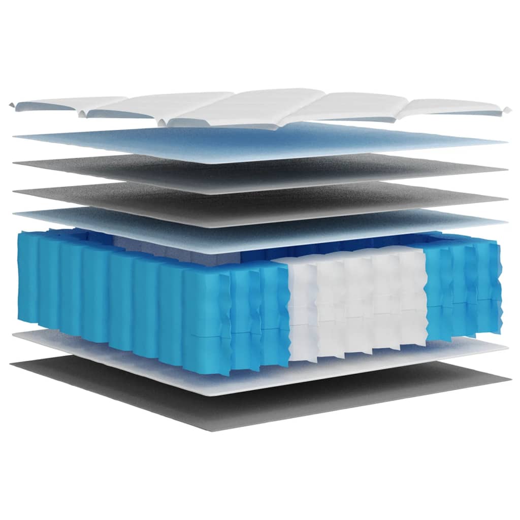 Materac sprężynowy ze sprężynami kieszeniowymi średnio twardy - 90 x 200 cm, 1 - number 7.