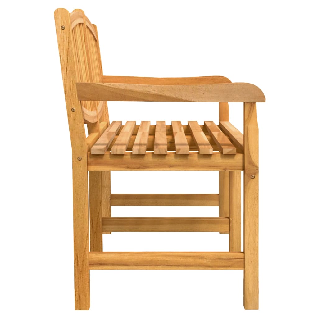 Spisebordssæt til haven 3 dele massivt teaktræ - number 6.