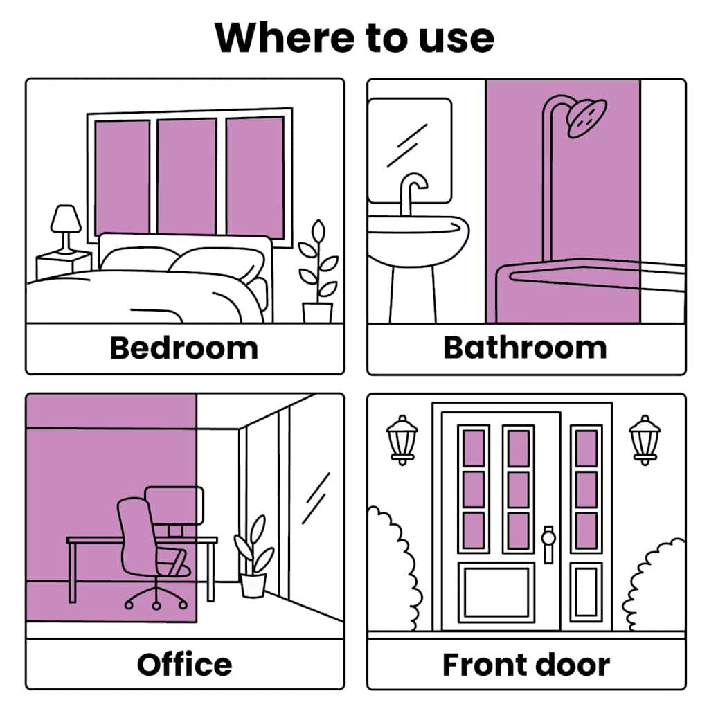 Film de fenêtre pvc dépoli - blanc, 0,9 x 20 m, 5 - number 7.