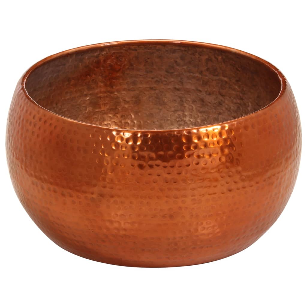 Sofabord ø55x28 cm aluminium messingfarvet - number 4.