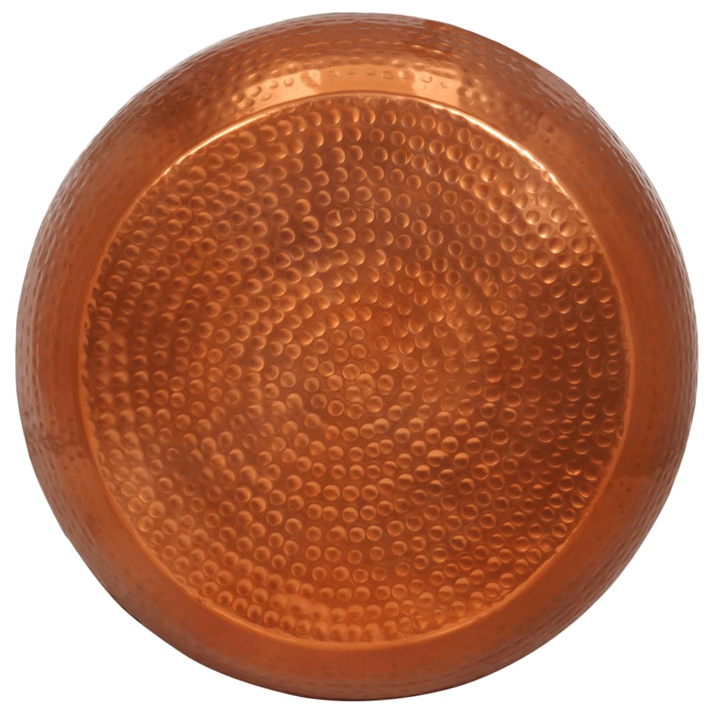 Sofabord ø55x28 cm aluminium messingfarvet - number 3.