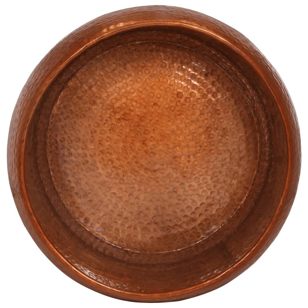 Sofabord ø55x28 cm aluminium messingfarvet - number 5.