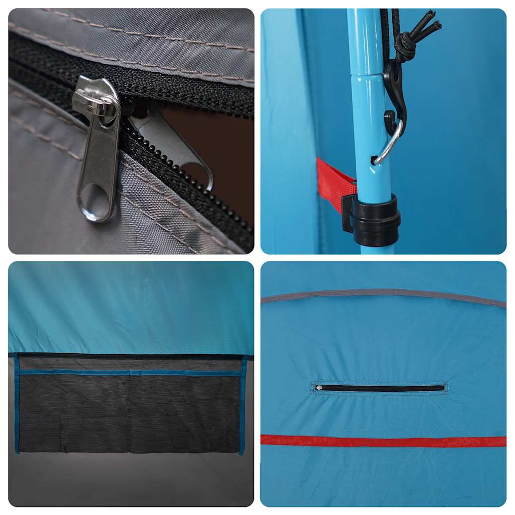 Toilettelt vandtæt blå - number 12.