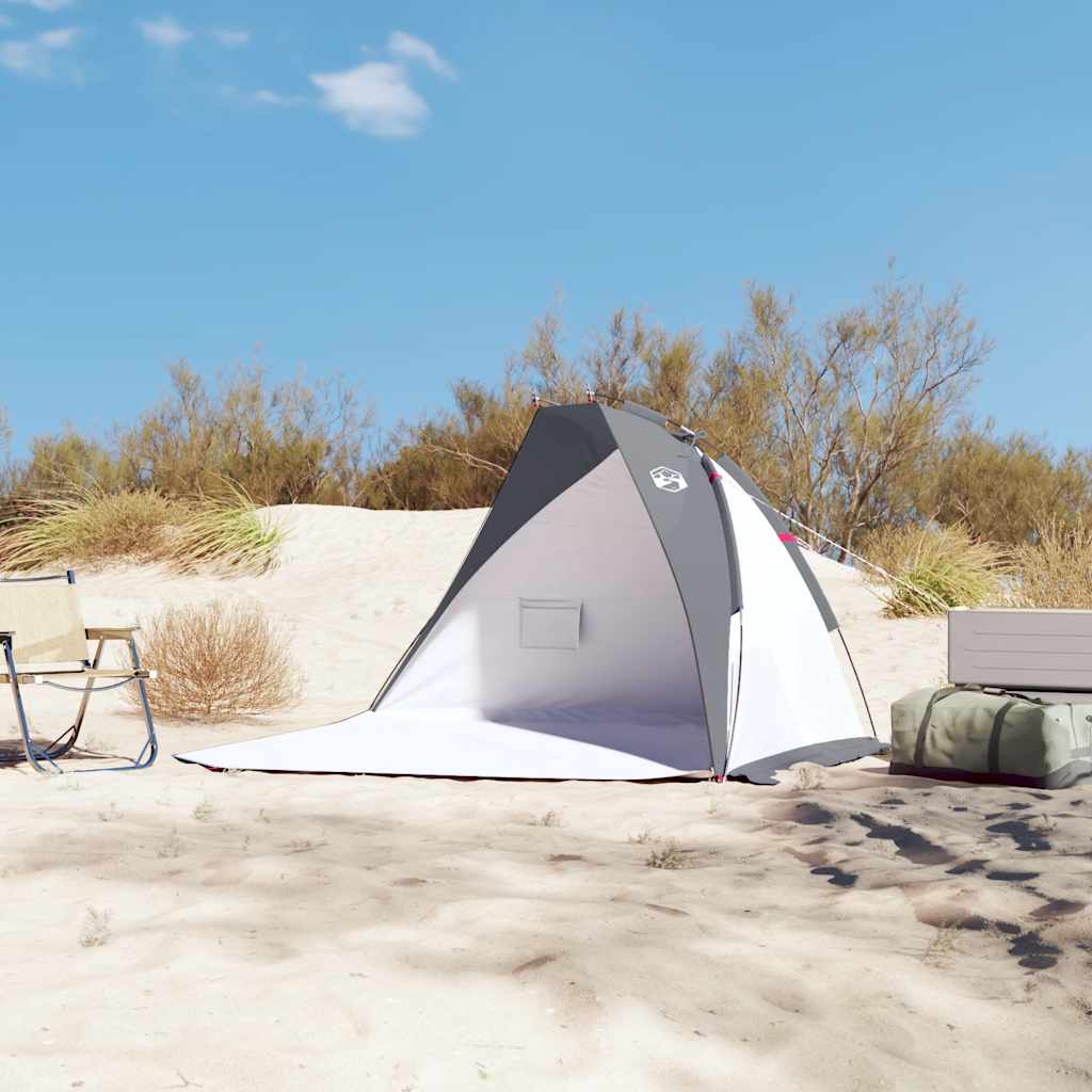 Strandtent 268x223x125 cm 185t polyester - grijs, 1 - number 3.