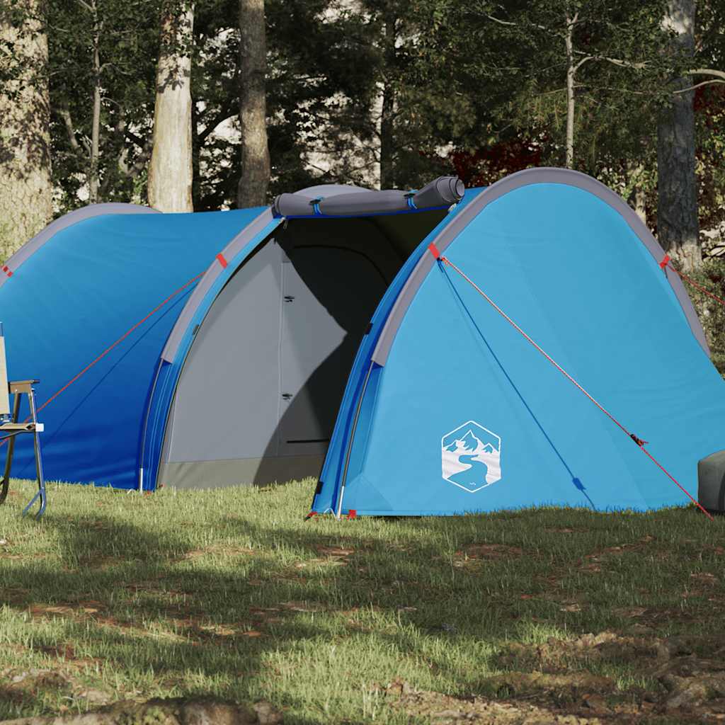 4-personers campingtelt vandtæt - blå, 1, x, x - number 1.