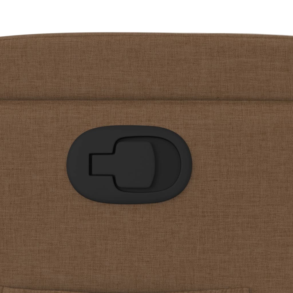 Fotel tkanina - brąz, 1, funkcja rozkładania manualnego, nie - number 9.